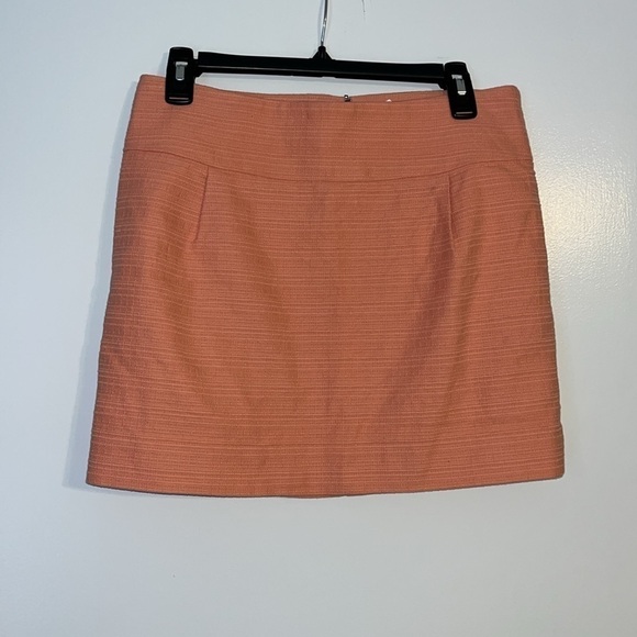 Beautiful Pink Textured J Crew Mini Skirt 6 - Picture 4 of 6